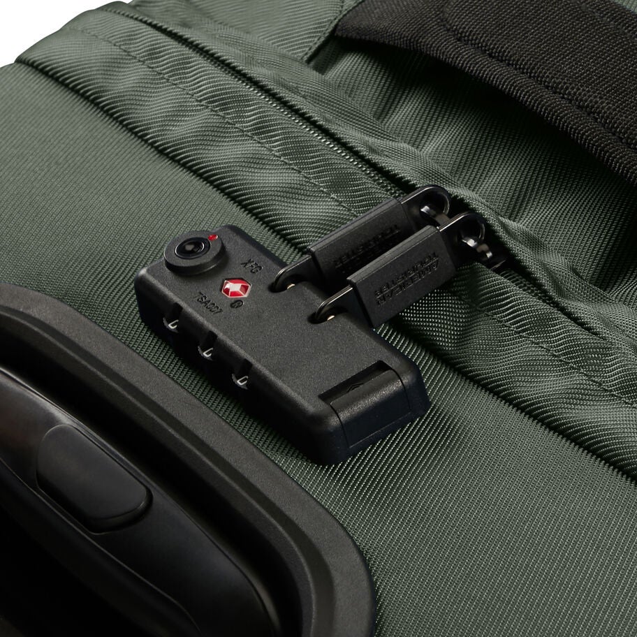 American Tourister Urban Track Small Wheeled Duffle (21.5") in the color Dark Khaki. image number 8
